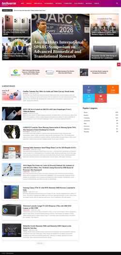 Снимак екрана techvorm.com