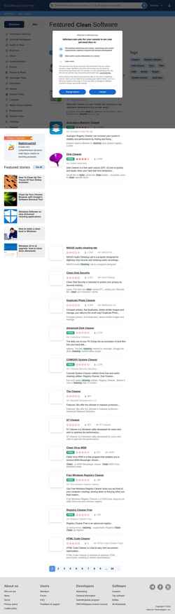 Screenshot clean.software.informer.com