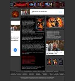 Screenshot freddykrueger.com