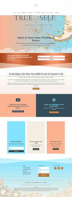 Screenshot onetrueself.com