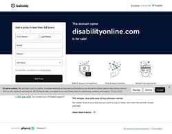 Zrzut ekranu disabilityonline.com