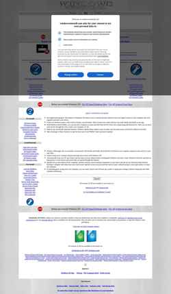 Captura de pantalla windowsxphome.windowsreinstall.com