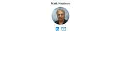 Screenshot markharrison.co.uk