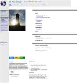 Screenshot ibpsychology.com