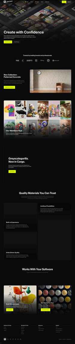 Captura de pantalla greyscalegorilla.com