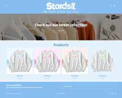 Captura de pantalla stardollclothing.com