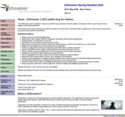 截屏 gstreamer.freedesktop.org