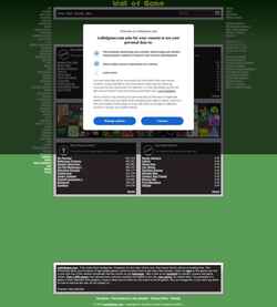 Screenshot wallofgame.com