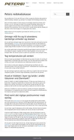 Zrzut ekranu peters1.dk
