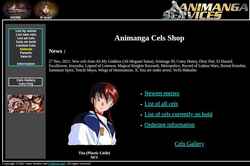Снимак екрана animanga.com