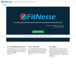 Скриншот fitnesse.org