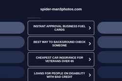 Captura de pantalla spider-man3photos.com
