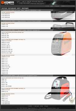 Schermata kemppi.inwelding.ru