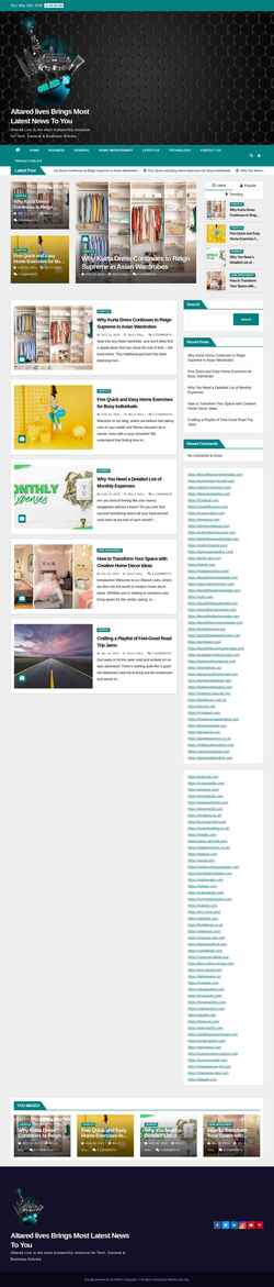 Screenshot altaredlives.org