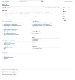 Screenshot wiki.samba.org