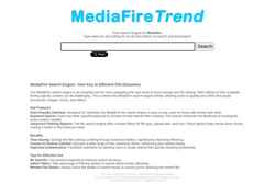 Snímek obrazovky mediafiretrend.com