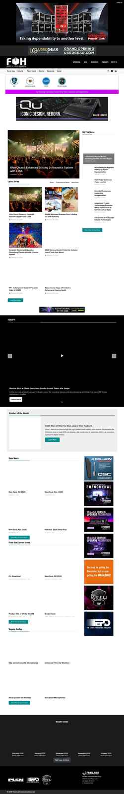 Снимак екрана fohonline.com
