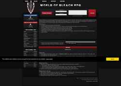 Skærmbillede worldofbleach-rpg.com