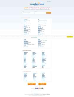 Screenshot workcircle.com