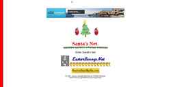 Skærmbillede santas.net
