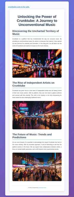 Screenshot crunktube.com