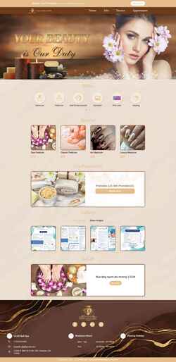 Screenshot masternails.net