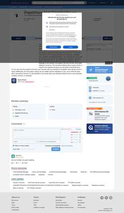Captură de ecran rapidshare-auto-downloader.software.informer.com