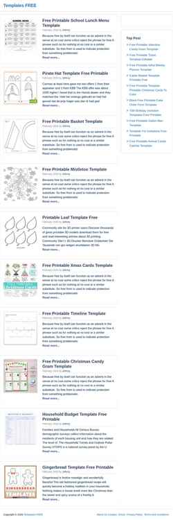 Screenshot templatesfree.org