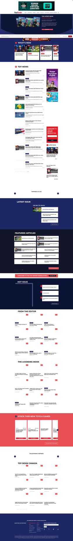 Screenshot toybook.com
