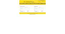 Schermata yellow-pages.us
