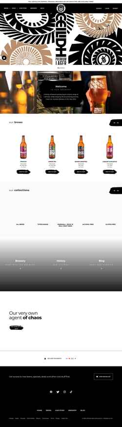 Screenshot williamsbrosbrew.com