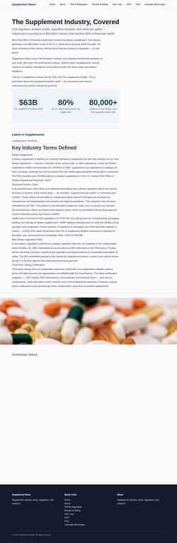 Ekran görüntüsü supplementnews.org