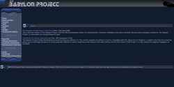 Снимак екрана babylon.hard-light.net