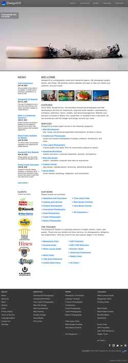 Screenshot design215.com