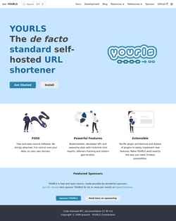 Екранна снимка yourls.org
