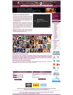 Captura de pantalla connect2men.com