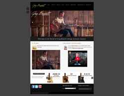 Screenshot gregbennettguitars.com