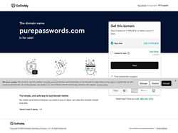Screenshot purepasswords.com
