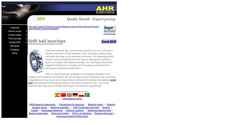 Schermata ahrinternational.com
