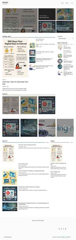 Screenshot denover.com