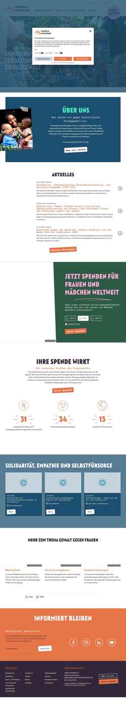 Schermata medicamondiale.org