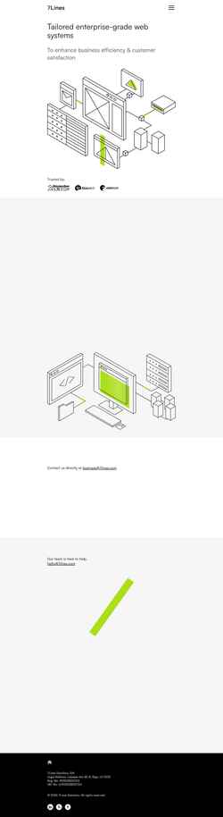 Captura de pantalla 7lines.com