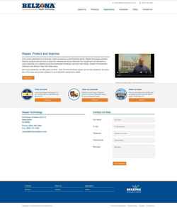 Screenshot belzonareptech.com
