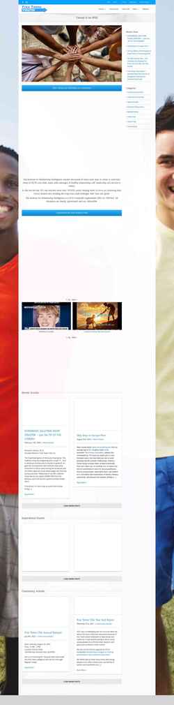 Captura de pantalla freeteensyouth.org