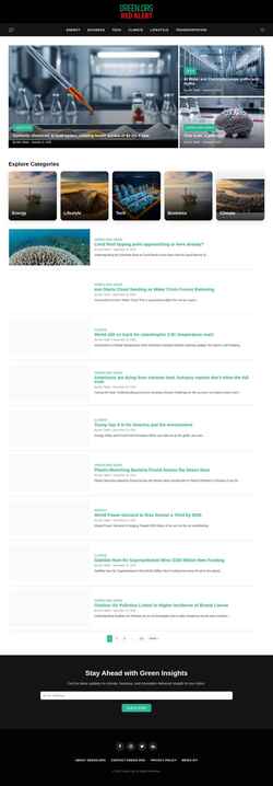 Skjermdump green.org