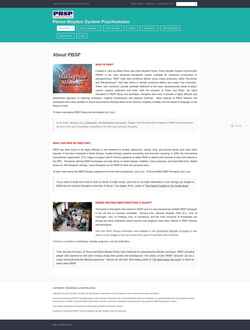 Screenshot pbsp.com
