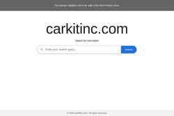 Snímek obrazovky carkitinc.com