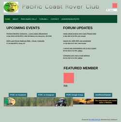 Screenshot pcrc.net