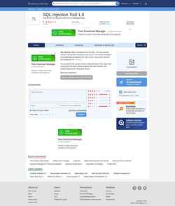 Screenshot sql-injection-tool.software.informer.com
