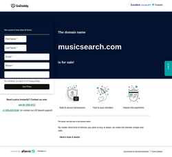Στιγμιότυπο οθόνης musicsearch.com